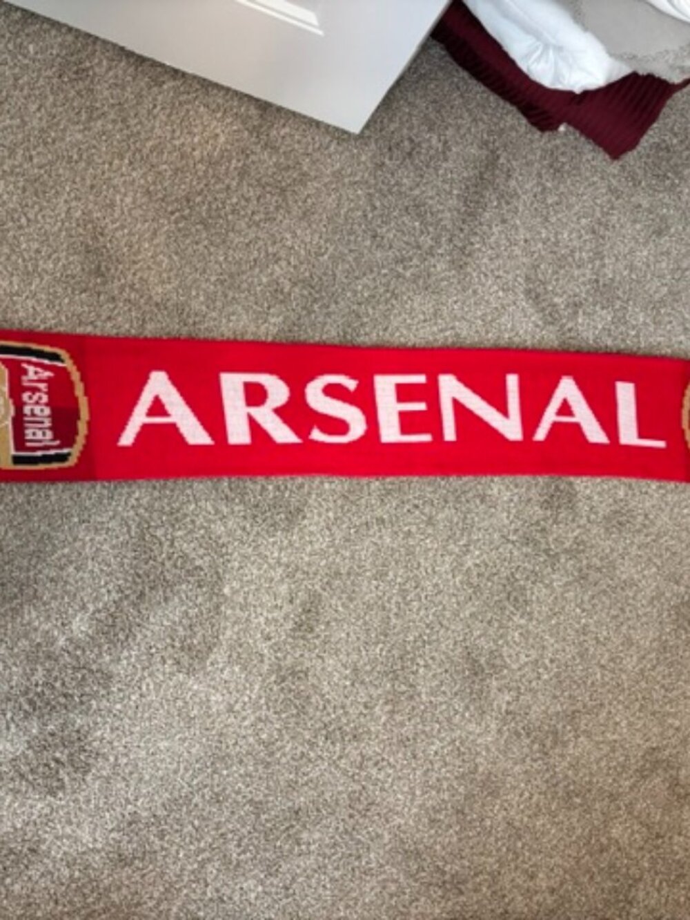 Arsenal Scarf - Alexis Sanchez 17 Vintage